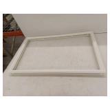 1 Pcs 22" x 36" Entry Door Frame Only Replacement Kit, White, (Frame Only)