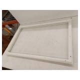 1 Pcs 22" x 36" Entry Door Frame Only Replacement Kit, White, (Frame Only)