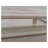 1 Pcs 22" x 36" Entry Door Frame Only Replacement Kit, White, (Frame Only)