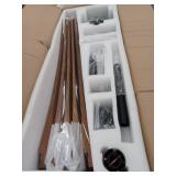 72 Inch Ceiling Fans with Lights and Remote, Walnut Wood