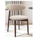Upholstered Dining Chair, Beige