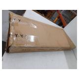 3-Tier Foldable Storage Shelf with Wheels, White