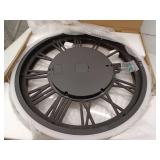 DORBOKER 27in Original Moving Gears Wall Clock