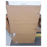 Black Horse Wood Artwork Framed: Wildlife Picture Wooden Wall Art for Living Room, 45