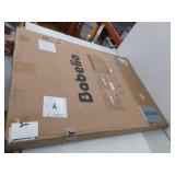 Babelio Baby Gate with Adjustable Cat Door, 29-43 Inch Wide, 36in Tall, White