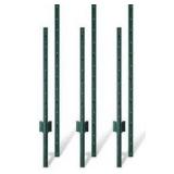 6ft Green Metal Fence Posts
