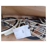 HILAND 26-inch Beach Cruiser Bicycle, Cream /Brown