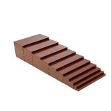 Adena Montessori Small Brown Stair Materials (7x7x14cm)