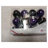 Baltimore Ravens NFL Christmas Ornament Set