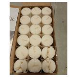 CANDWAX Unscented Ivory Votive Candles Set of 36 - Clean-Burning, Long-Lasting 15 Hour Burn - Ideal for Weddings, Home Decor, Spa, Events - Bulk Value for Versatile Use(Some Candles Are Broken)