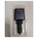 LISEN Retractable Car Charger, Gifts for Men Women, 69W Cars Adapter USB C Fast Charger for iPhone 17, Car Accessories for Men Women, Gifts for Dad Mom, for iPhone 17 Pro Max Air 16 15 14 13 12 Plus