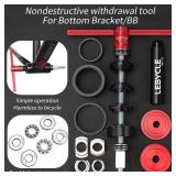 Bicycle Bearing Press Removal Tool Bicycle Bearing Puller Install Tool, Bike Bottom Bracket Removal Tool Kit, Bicycle Bearing Press Kit BB73 BB86 BB30 BB91 BB92 PF30, MTB Road Bicycle Repair Tools