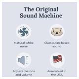 Yogasleep Dohm Classic (Tan) The Original White Noise Machine, Soothing Natural Sound from a Real Fan, Noise Cancelling for Office Privacy, Travel & Meditation, Sleep Therapy for Adults & Baby