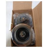 Nipoko Sink Drain Strainer - Sink Stopper, 3-in-1 Kitchen Stainless Steel Drain Plug with Anti-Clog Basket, Pop-Up Cover Fits Standard 3-1/2 Openings for Double Bowl Kitchen Sinks