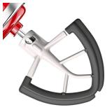 Flex Edge Beater for KitchenAid 4.5/5 Qt Tilt-Head Mixer Flexible Silicone Edge kitchen aid paddle attachments, Auto-Scrape Bowl Scraper, For Kitchen Aid Accessories and Attachments (Gray)