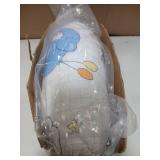 Baby Play Mat, 50 x 50 Soft Baby Floor Mat Thicker Foam Play Mat for Babies, Foldable Baby Playpen Mat Crawling Mat, Non-Slip & Machine Washable, Cushioned Play Mat for Babies (Elephant Design)