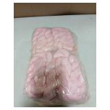 16 Pack Light Pink Cheesecloth Table Runner 20 x 120 inch Gauze Table Runners 10 FT Long,Semi Sheer Boho Cheese Cloth Fabric Table Runner Bulk for Wedding,Party,Baby Shower,Bridal Shower Decoration