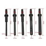 Pneumatic Roll Pin Punch Set .401" Air Hammer Pilot Punch 1/4" to 1/2" 153mm for Removing Roll Pins Hollow Tension Pins