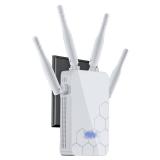 WiFi Extender Internet Booster, Long Range Repeater Wireless Routers Amplifier, Support More Network Devices at Home, Mesh Wi-Fi 80% Faster, 1-Tap Setup