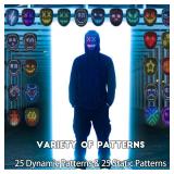 MOYACA Led Mask Light up Mask with Gesture Sensing, Cool Toys Glowing Masks Great Gifts for Halloween Christmas Birthday Costume Party