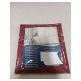 Burgundy Shower Curtain Boho Farmhouse Shower Curtain 72 x 72 Tufted Chevron Textured Minimalist Shower Curtains for Bathroom