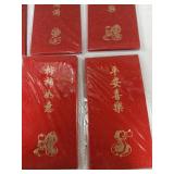 Chinese New Year Red Envelopes 72ct 6 Styles