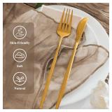 Xiomot 24 Pack Cheesecloth Napkins 20"x20" Nude Boho Gauze Cheese Cloth Napkins Bulk Rustic Dinner Table Decor for Wedding Bridal Baby Shower Party