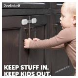 Child Safety Strap Locks (4 Pack) Baby Proof Cabinets, Drawers, Fridge, Toilet & Trash Cans â 3M Adhesive Childproof Locks â Jool Baby