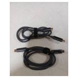 toocki USB C Cable [2Pack,3.3ft] 240W Fast Charging Cord with LED Display Compatible with iPhone 17 16 15 Pro Plus Pro Max Air, iPad Pro, Samsung Galaxy S24 S23, Switch, MacBook Air, Pixel