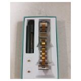 IMIVIO Slim Metal Compatible with Samsung Galaxy Watch 7 band, 20mm Stainless Steel Strap for Galaxy Watch Bands 40mm 44mm Women, Dressy Thin Chain Bands for Galaxy Watch FE/ 6/5/ 4/ Active 2