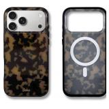 Sonix Case for iPhone 17 Pro Max | Compatible with MagSafe | 10ft Drop Tested | Tortoiseshell | Brown Tort