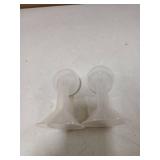 Nenesupply 19mm 2 pc Flanges Compatible with Spectra S2 S1 9 Plus Synergy Gold Breastpump Replacement to Spectra Pump Parts Flange Accessories Wide Mouth Work with Valve Backflow Protector Bottle