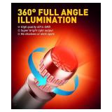 AUXITO 1156 LED Bulb Red 400% Super Bright 7506 BA15S P21W LED Replacement with Projector for Taill Brake Backup Reverse DRL Signal Parking Lights, Pack of 2