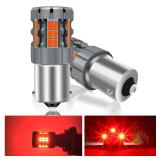 UPXSXT 2Pcs 1156 LED Brake Light Bulb Red, CANBUS Error Free Anti Hyper Flash 7506 BA15S P21W Replacement Bulb for Rear Fog Light, Rear Position Light Super Bright 30-SMD 25W 4000LM