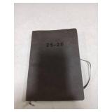 2026 Planner - Weekly and Monthly Planner, Jan 2026 - Dec 2026, Holidays, Contacts and Notes Pages, Vegan Leather Cover, Elastic Closure, 5.5x8.25, Grey