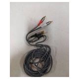 Pizucb Compatible with USB to RCA Cable Audio Aux Adapter, 10FT USB to 2RCA Cable HiFi Stereo Y Splitter for USB A Laptop, Linux, Windows, Desktops, PS4, Amplifiers, Theater, Speaker, Grey