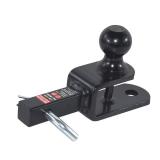 REYSUN 864031 3 in 1 ATV/UTV Trailer Hitch Towing Ball Mount with 2 inch Trailer Ball, Fits 1-1/4 inch Hitch Receiver (Pin Not Included)