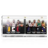 CollectHall 187mm Horizontal Booklet Magnetic Card Holder 175 PT, Playbook Display Holer, 2 Cards Holder