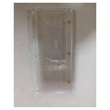 CollectHall 187mm Horizontal Booklet Magnetic Card Holder 175 PT, Playbook Display Holer, 2 Cards Holder