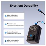 9V Power Supply AC Adapter DC 9Volt Power Adapter Charger 9V Power Cord with 8 Interchangeable DC Plug for 100mA 300mA 400mA 500mA 600mA 700mA 800mA 900mA 1000mA Equipment