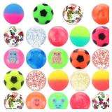 JYXT 24pcs Bouncy Balls for Kids Treasure Box Toys for Classroom Party Favors for Toddlers Kids 3-5 4-8 8-12 Birthday Christmas Goodie Bag Stuffers Gifts