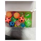 JYXT 24pcs Bouncy Balls for Kids Treasure Box Toys for Classroom Party Favors for Toddlers Kids 3-5 4-8 8-12 Birthday Christmas Goodie Bag Stuffers Gifts