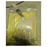 Bulk 6-Inch Candle Wicks - 100 Pcs with Wick Stickers & Centering Device for Soy/Beeswax Candle Making