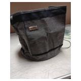 HOMEST Dust Cover with Pockets for Instant Pot 6 Quart, Insulated Pressure Cooker Case with Easy to Clean Lining, Grey