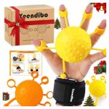 Yeendibo Grip Strength Trainer Device for Hand Therapy Finger Strengthener & Extension Exerciser,Tension Relief and Hand Mobility Recovery Tools