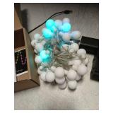 OMIKA Smart Christmas Lights Indoor, 29.5ft 60LED 213 Modes USB Powered Decorative Lights, Color Changing Globe Fairy String Lights APP Remote Music for Room Party Wedding Xmas Girl Tent Outdoor Decor