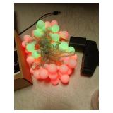 OMIKA Smart Christmas Lights Indoor, 29.5ft 60LED 213 Modes USB Powered Decorative Lights, Color Changing Globe Fairy String Lights APP Remote Music for Room Party Wedding Xmas Girl Tent Outdoor Decor