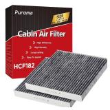 Puroma 2 Pack Cabin Air Filter with Activated Charcoal Layer Replacement for CP182, CF11182, Honda Civic, Clarity, CR-V, CR-Z, HR-V, Fit, Insight, Odyssey, Acura MDX, RDX, TLX, INTEGRA
