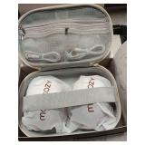 Momcozy Breast Pump Hands Free Mobile Style | M6, Wearable Breastfeeding Pump Ideal Rhythm for More Milk, DoubleFit Flange More Fit & Discreet with 3 Modes & 9 Levels, 24mm - 2 Pack Cozy Red