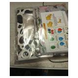 YJDFWAUT Holy Cow Im One Birthday Decorations Party Supplies for Girl, Pink Cow First Birthday Party Decorations, Farm Cow 1st Birthday Party Supplies, 1st Birthday Girl Decoration